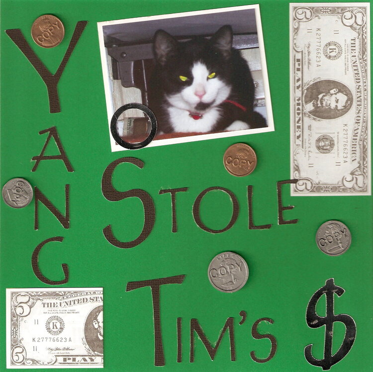 ~*~Yang Stole Tim&#039;s $~*~