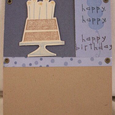Eat Cake birthday card