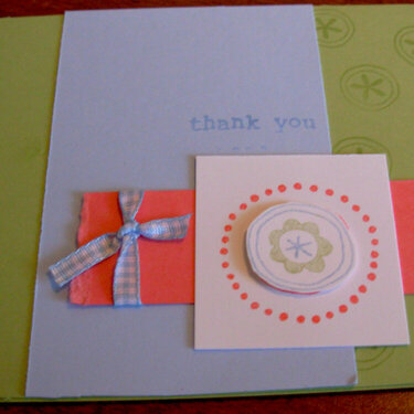 SU! Simply Sent Friendship Shapes card