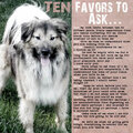 Ten Favors to Ask...