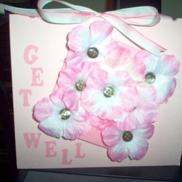 a get well card for customer