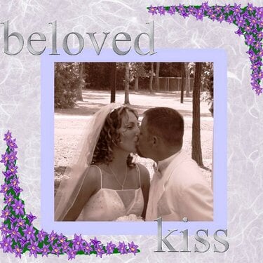 Wedding Album Kiss Page