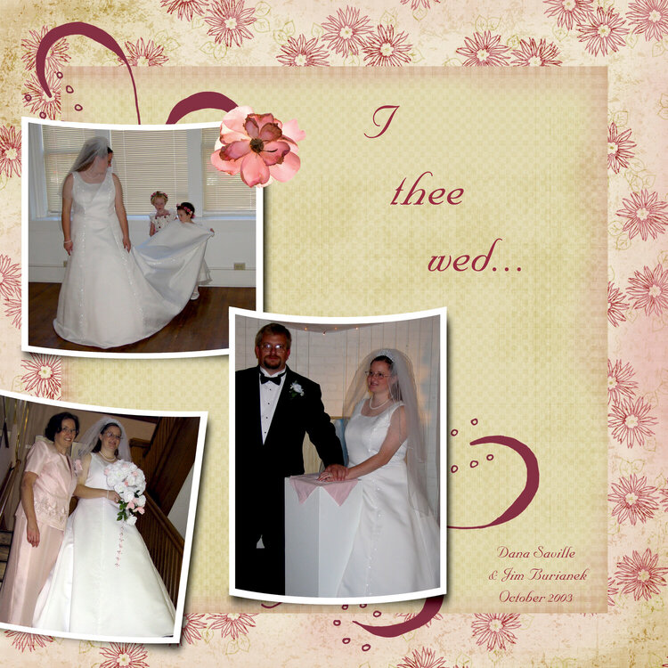Dana&#039;s Wedding pg 1 - I Thee Wed