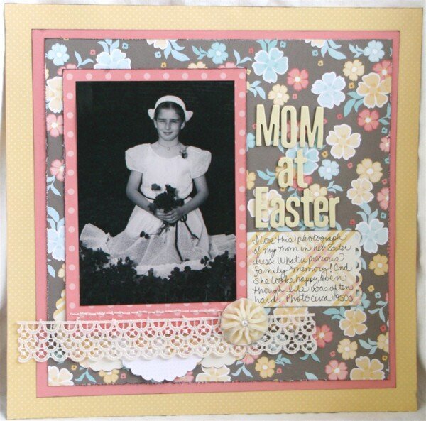 Mom at Easter *American Crafts*
