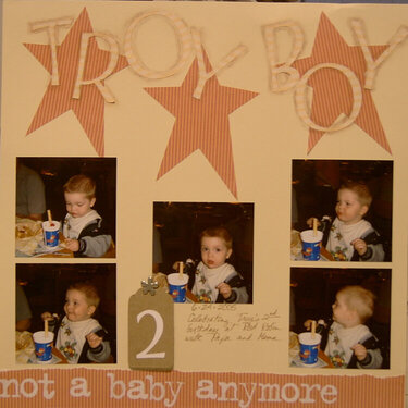 Troy Boy - Not a Baby Anymore