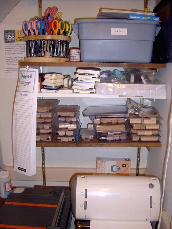 My former stamp storage