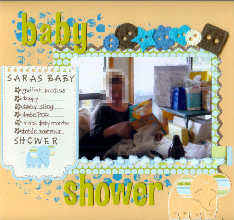 Sara&#039;s Baby Shower