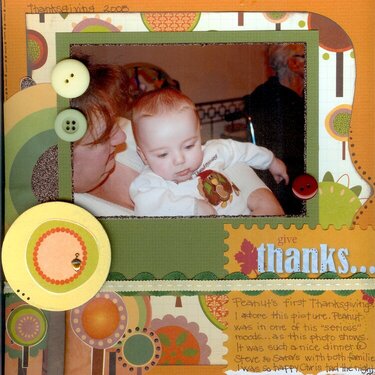 Peanut &amp; Auntie / Peanut&#039;s First Thanksgiving