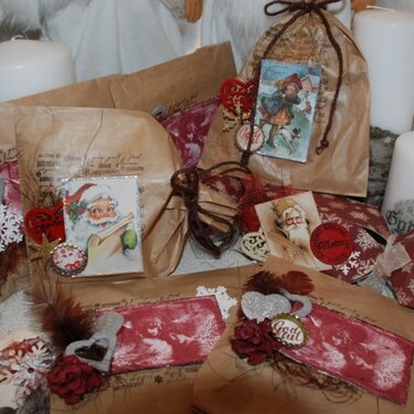 paper bags for christmas cards