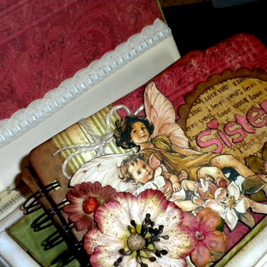 Book Box for &quot;Sisters&quot; Mini-Album - open...