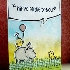 Hippo Birdie to You...