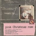 {pink Christmas rose} vintage me