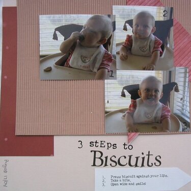 3 Steps to Biscuits