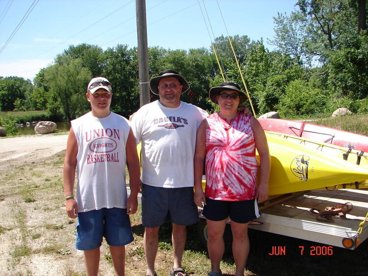 kayaking trip June 2006