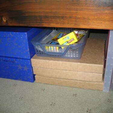 storage under bed