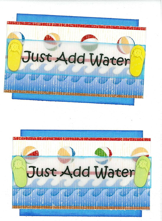 Just Add Water ATC&#039;s