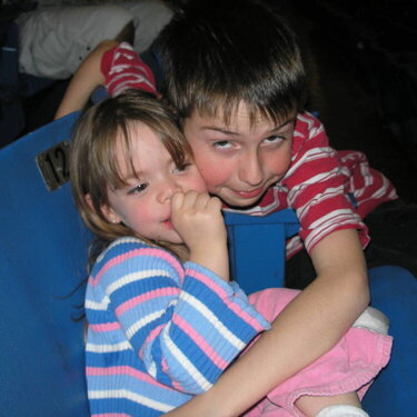 The kids At the Wiggles Concert
