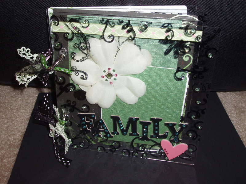 acrylic albumcover page