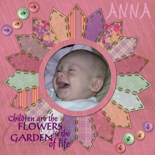 Anna, the flower child LOL
