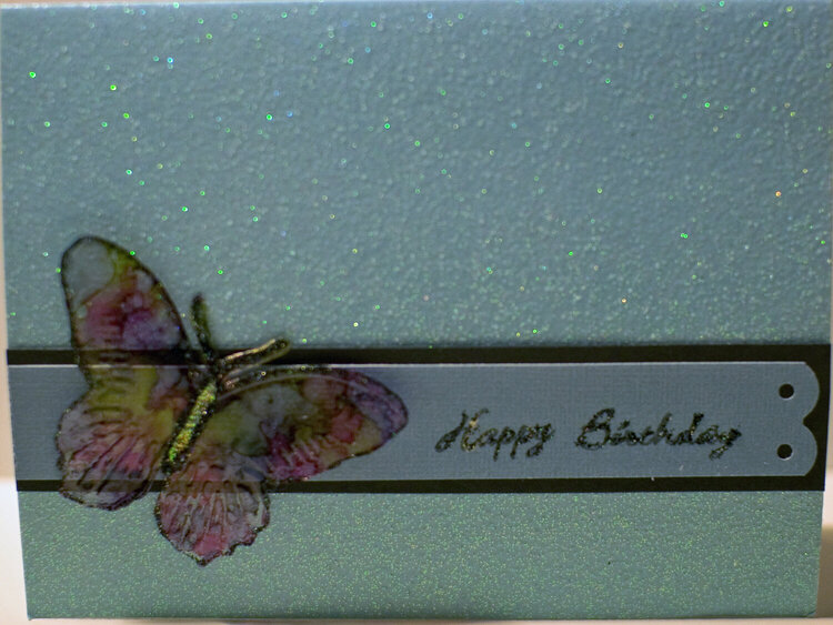 Happy Birthday - Acrylic Butterfly