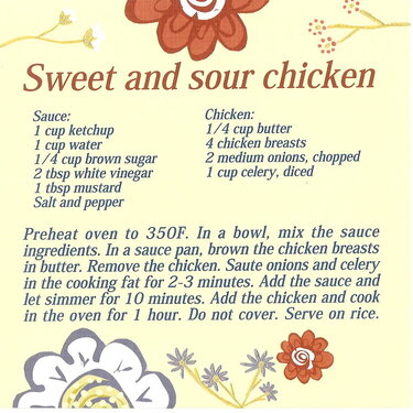 Sweet and SOur Chicken