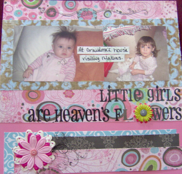 Little Girls Are Heaven&#039;s Flowers