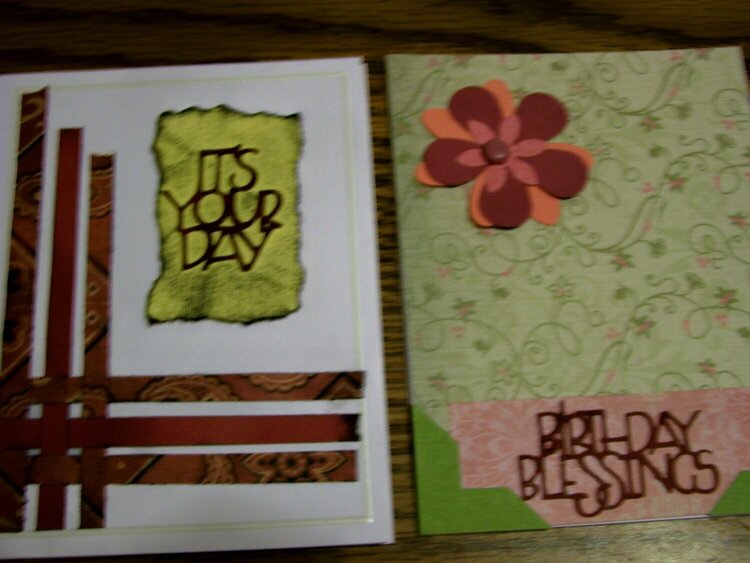 Bday cards