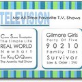 MY FAVORITE TV SHOWS - AAM