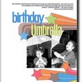 Birthday Umbrella [ Happy Birthday Sarah ]