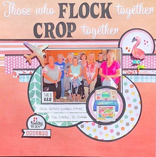 Those who flock together crop together