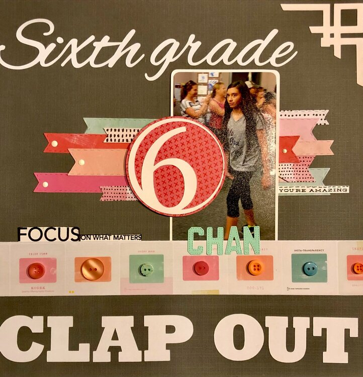 Sixth grade Clap Out - Chandler 2018