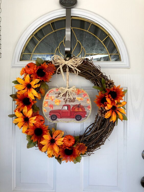 Fall wreath