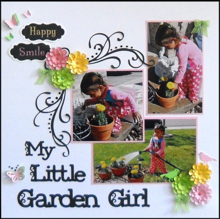 My little garden girl