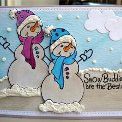 Card-snow buddies