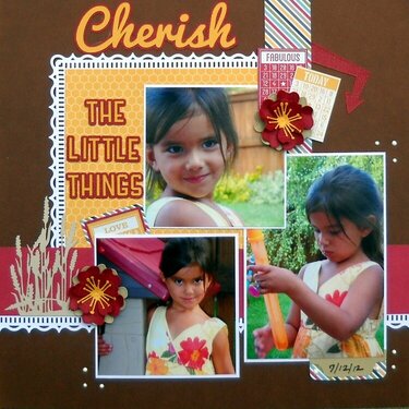 Cherish the little things
