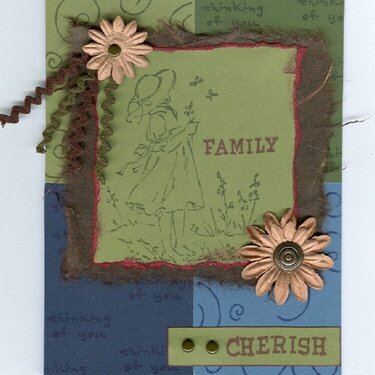 Card - Family Cherish