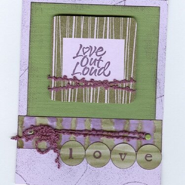 Card - Love out Loud