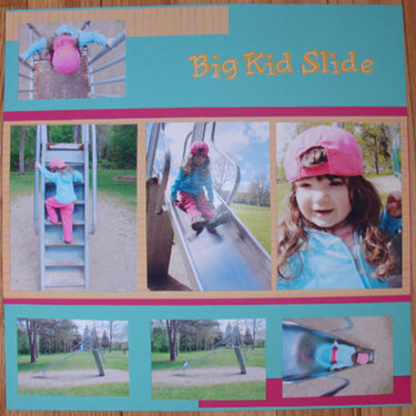 big kid slide
