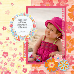Beach Baby Using Bay Blossoms Collection from Cloud 9