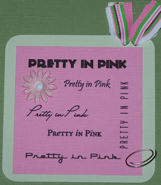 Pretty in Pink coaster