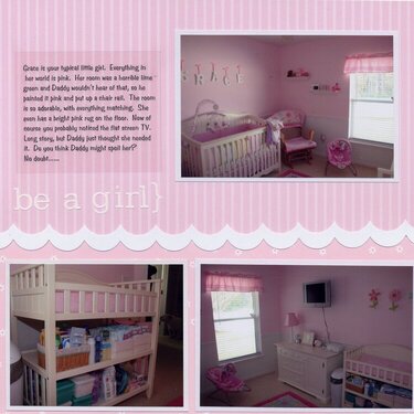 Grace&#039;s room....where a girl can be a girl.