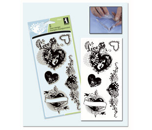 Heart stamps