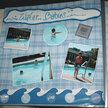 First album: water babies