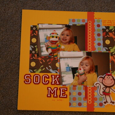 Sock me a kiss
