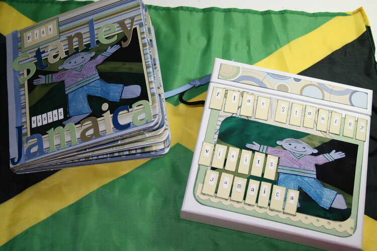 Flat Stanley visits Jamaica (box and cover)
