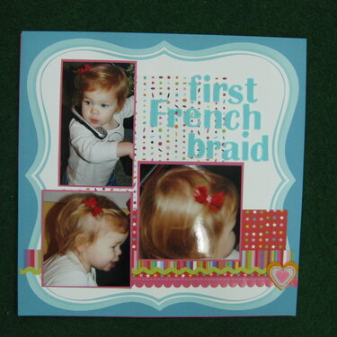 first French braid