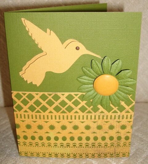 Hummingbird Card