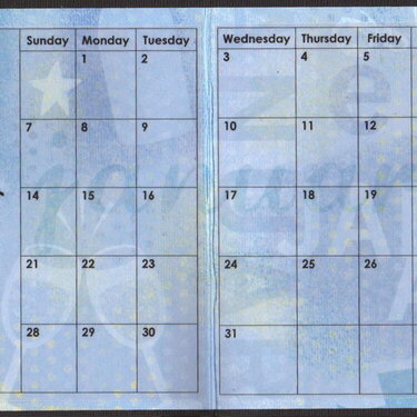 Calendar for Tammy