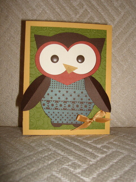 Owl Card #2