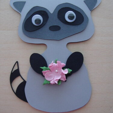 Raccoon Card